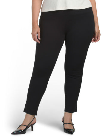 Plus Tummy Control Ponte Leggings
