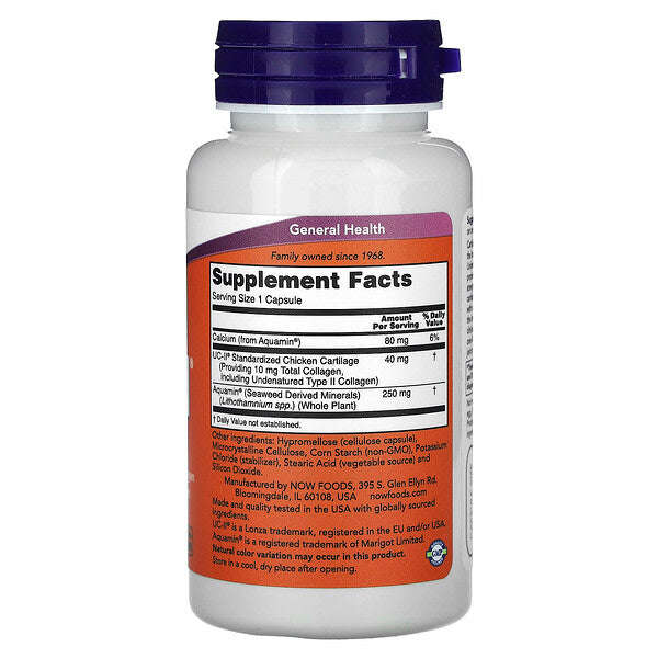 Now Foods UC II Oynaq Sağlığı Denatüre Edilməmiş Tip II Kollagen 120 Kapsul YoxYox