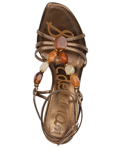 Sam Edelman Qadın Imani Topuqlu Sandal