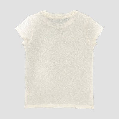 Disney Qız Prinsesa Yayları Qısa Kollu Qrafik T-Shirt - Fil Dişi