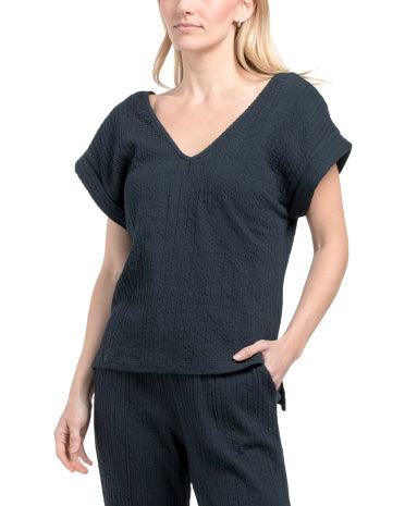 NATION Made In Portugal Lottie V-neck Köynək