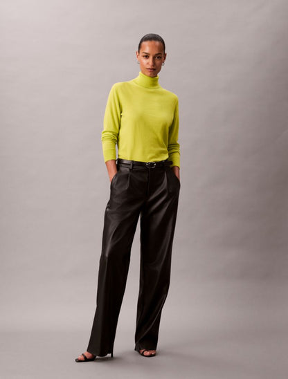 Calvin Klein Merino Wool Classic Turtleneck Sweater