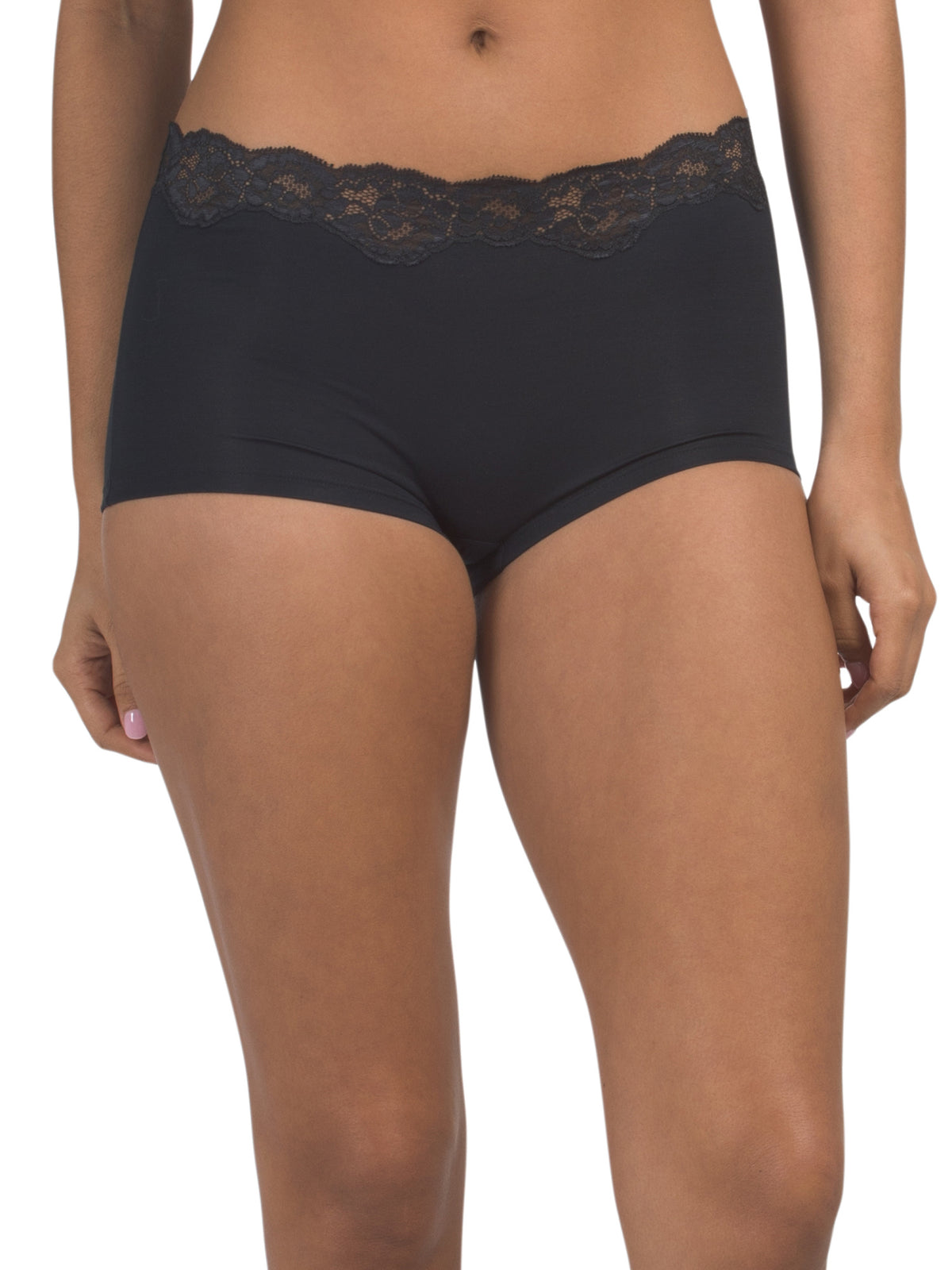 HANRO Tencel Qarışım Dana Boyleg Gödəkçəsi Dantel Detalı ilə