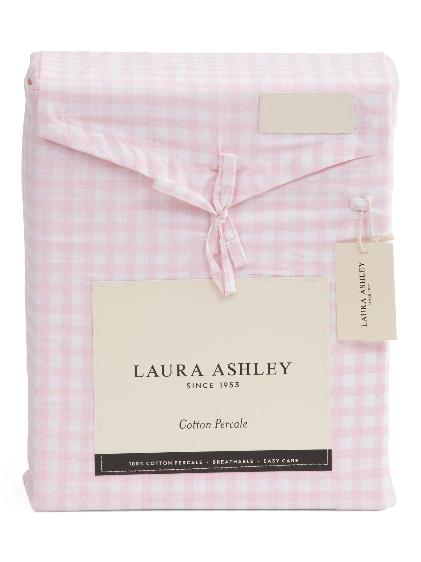 LAURA ASHLEY Pambıq Kareli Çarşaf Dəsti