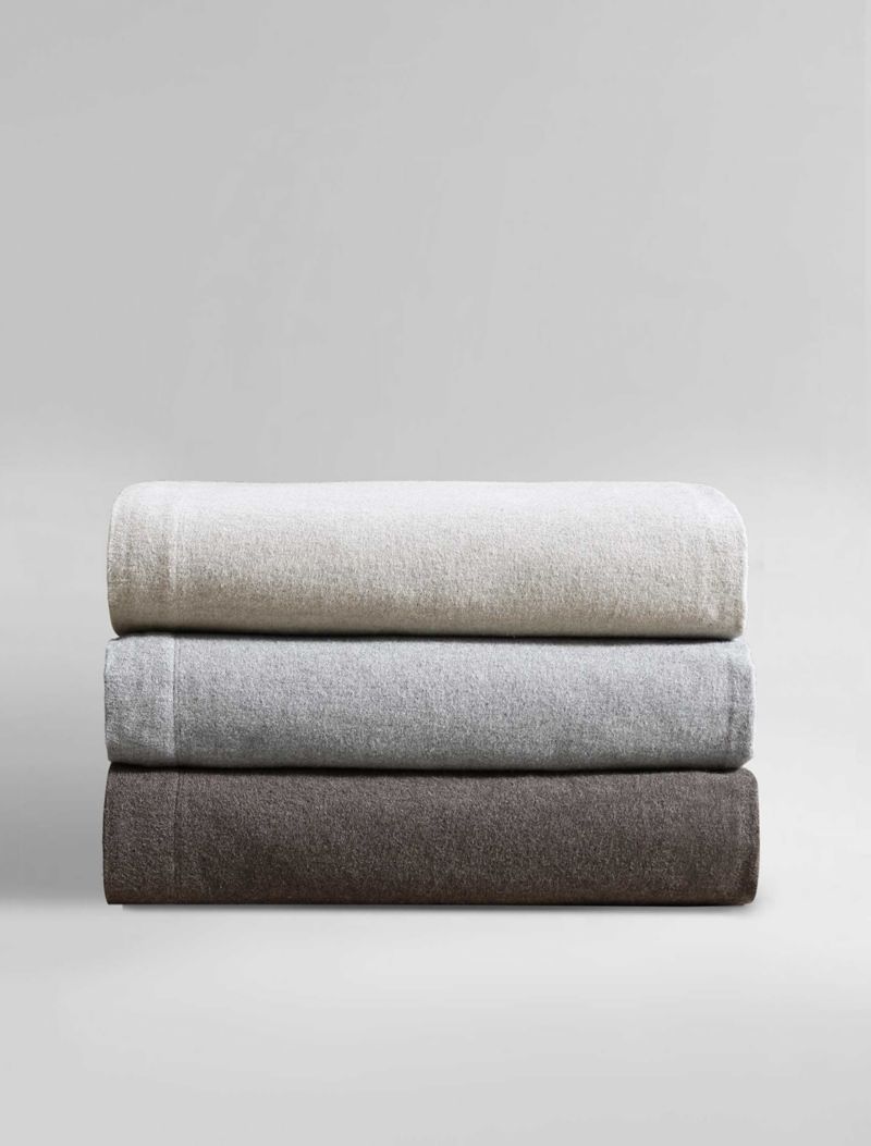 Calvin Klein Melange Flannel Çarşaf Dəsti