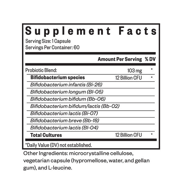 Seeking Health Probiota Bifidobacterium 12 Milyard CFU 60 Kapsul
