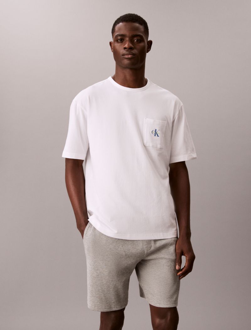 Calvin Klein Icon Cotton Stretch Monologo Yuxu Köynəyi