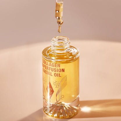 Charlotte Tilbury Mini Collagen Superfusion Sıxlaşdırıcı və Şişirtici Üz Yağı