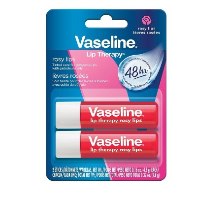 Vaseline Rosy Lip Therapy Stick - 2 Ədəd/Hər Biri 0.16oz