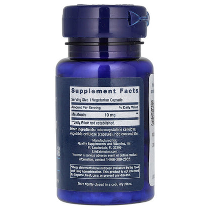 Life Extension Melatonin 10 Mg 60 Vegetarian Kapsul
