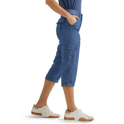 Lee® Flex-To-Go Qadın Kargo Kapri Şalvarları