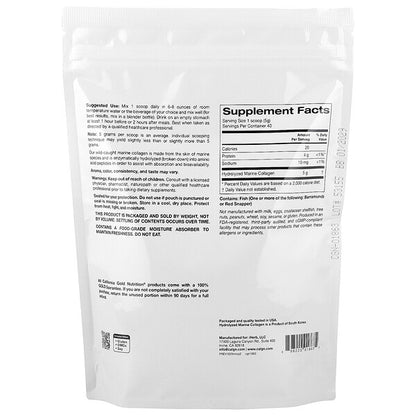 California Gold Nutrition Hidrolizə Edilmiş Dəniz Kollageni Peptidləri 200 q
