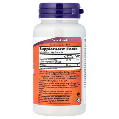Now Foods Melatonin 90 Bitki Kapsulu