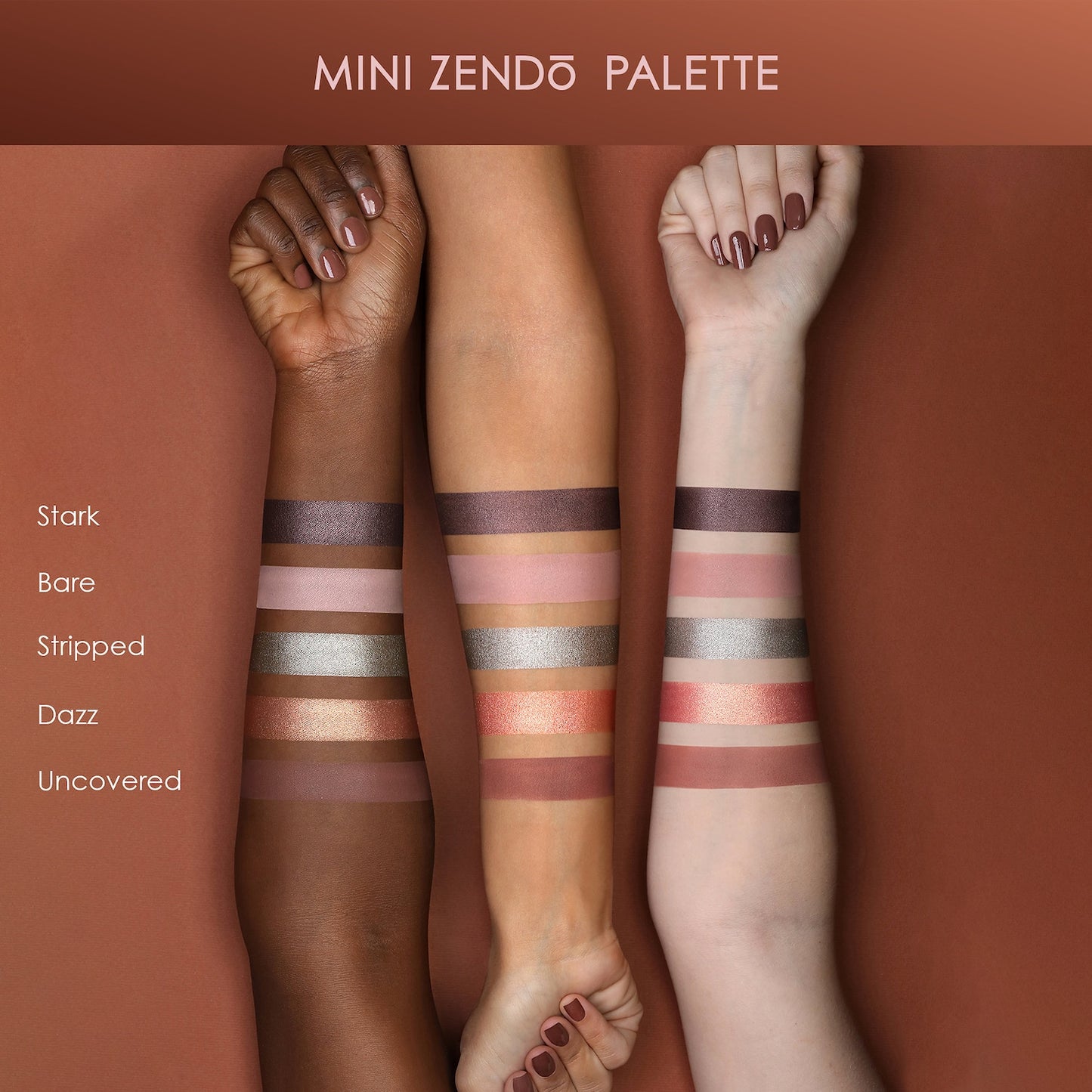 NATASHA DENONA Mini Zendo Göz Kölgəsi Paletri