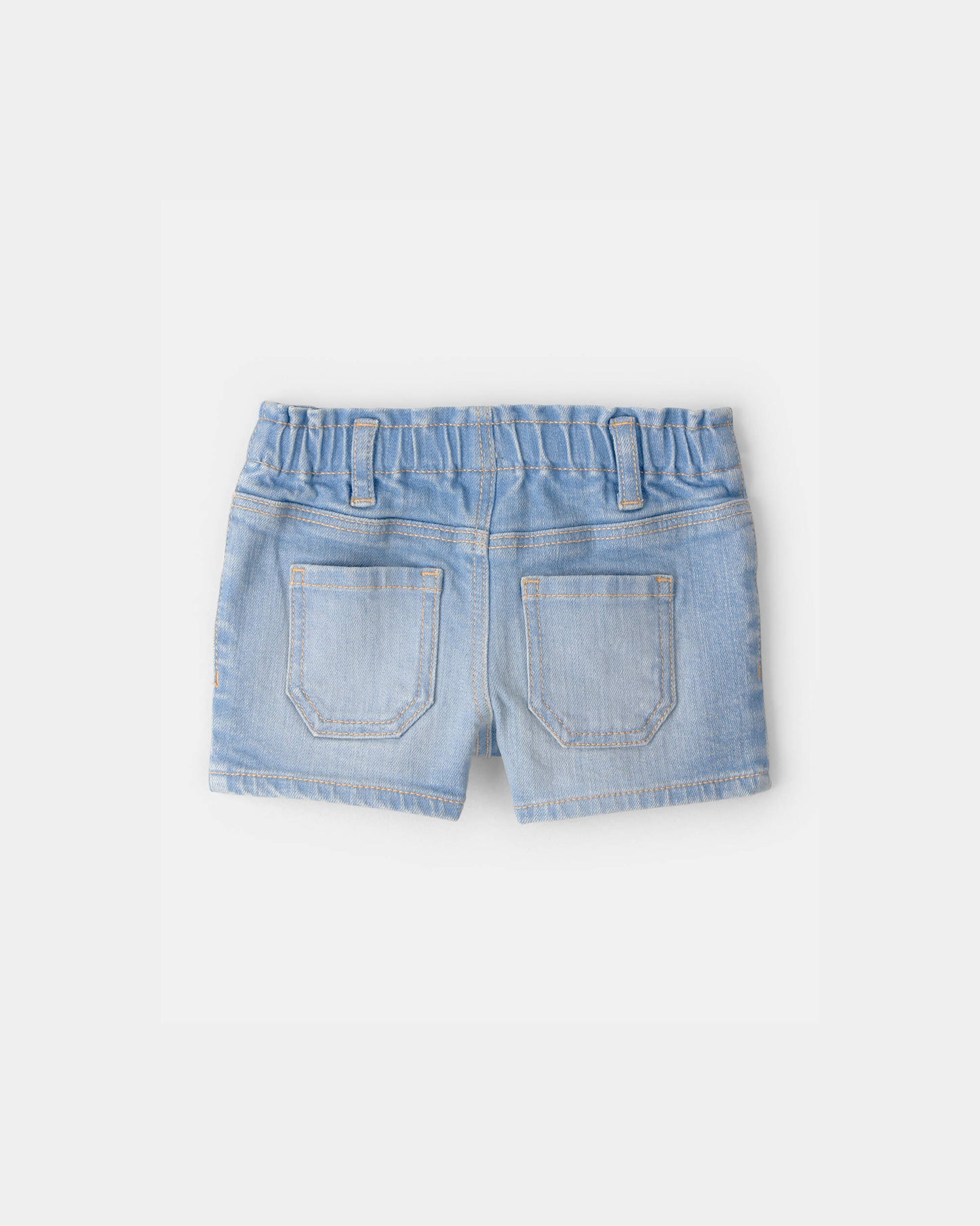OshKosh B'gosh Qız Uşaq Cins Şortu - Açıq Yuyunmuş