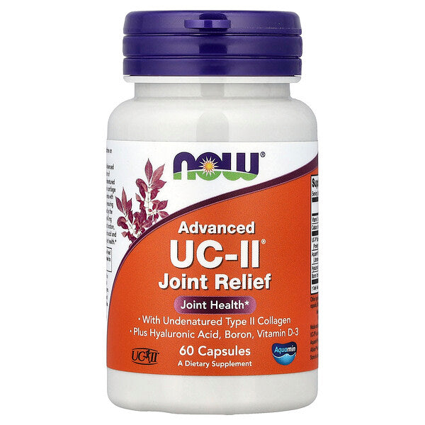 Now Foods Advanced UC II Boğça Dəstəyi 60 Kapsul