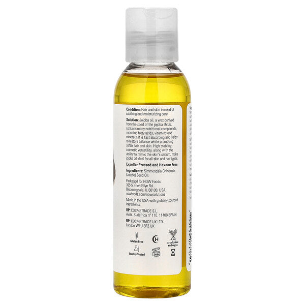 Now Foods Solutions Jojoba Yağı 118 ml