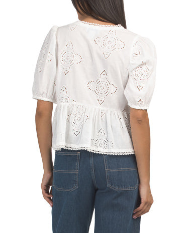 CALYPSO ST. BARTH Shiffle Bağcıqlı Bluzka