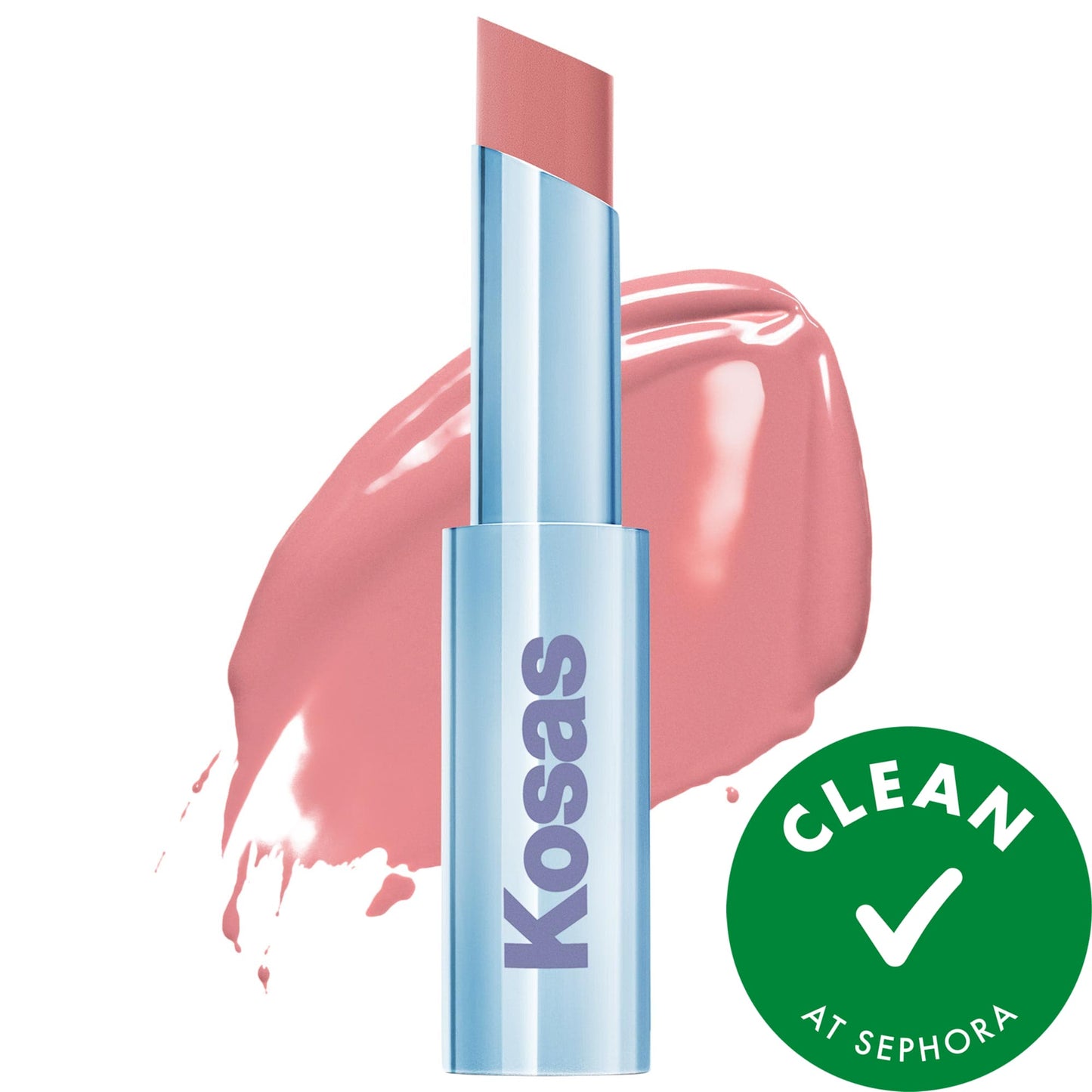 Kosas Wet Stick Nemləndirici Parlaq Dodaq Boyası Seramidlərlə