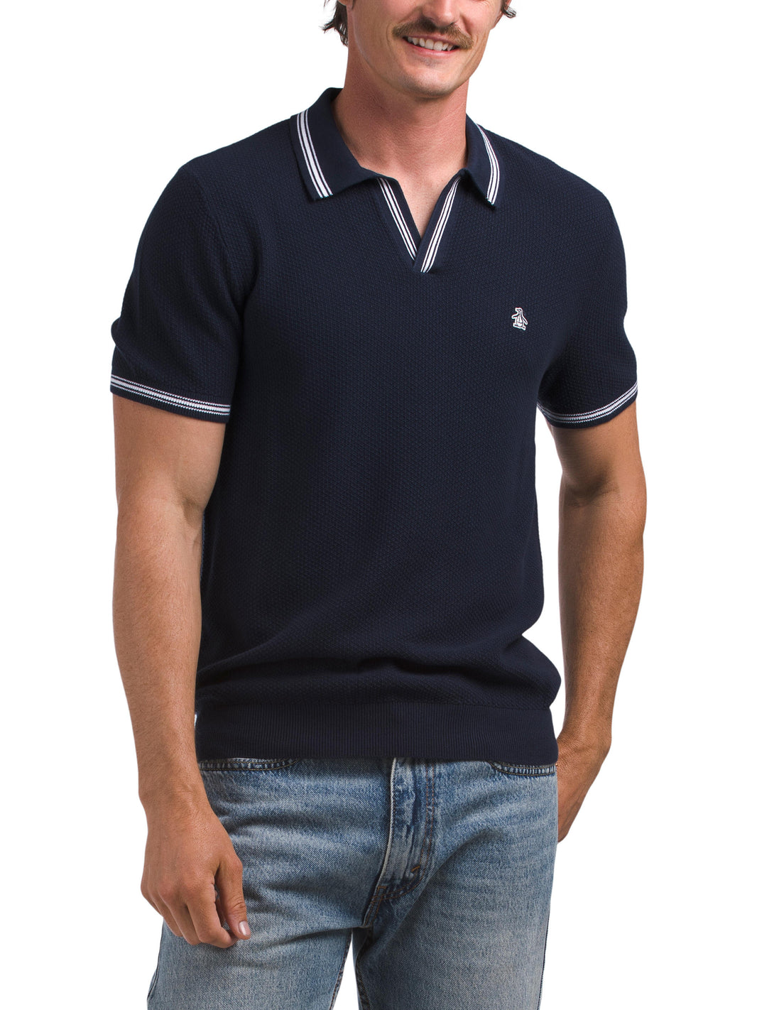 Toxmalı Toxunuş Johnny Collar Polo