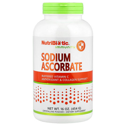 Nutribiotic Immunity Sodium Ascorbate Kristal Tozu 16 Oz 454 G