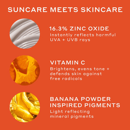 OLEHENRIKSEN Banana Bright Mineral Üz Günəş Kremi SPF 30