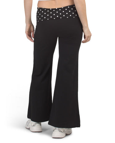 SUZETTE Comfort Stretch Şalvar Qatlanan Bel Bandı ilə
