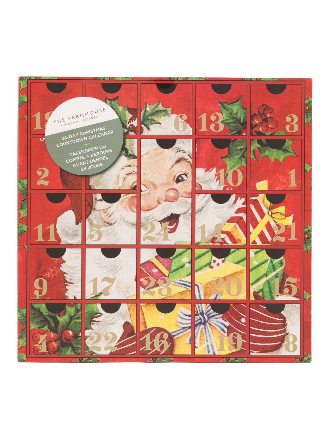 THE FARMHOUSE BY RACHEL ASHWELL Jolly Santa Advent Təqvimi