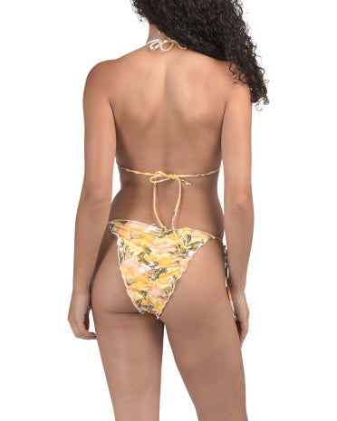 CABANA DEL SOL 2 Parçalı Tatlı Fırfırlar Bikini Üstü və Altı Yüzü Dəsti