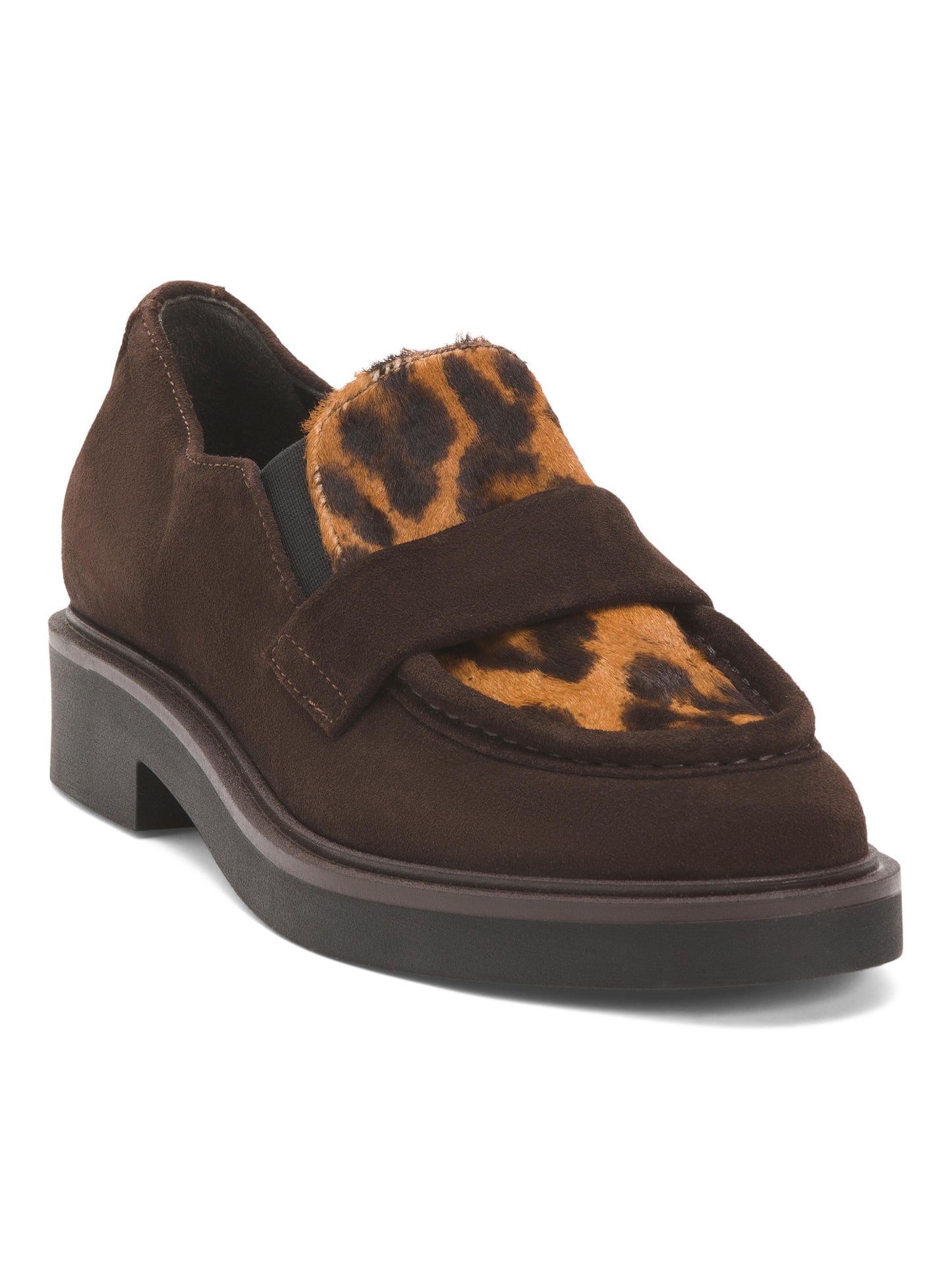 OROSCURO İtaliyanın Məhsulu Dəri Poniqədər Penny Loafers