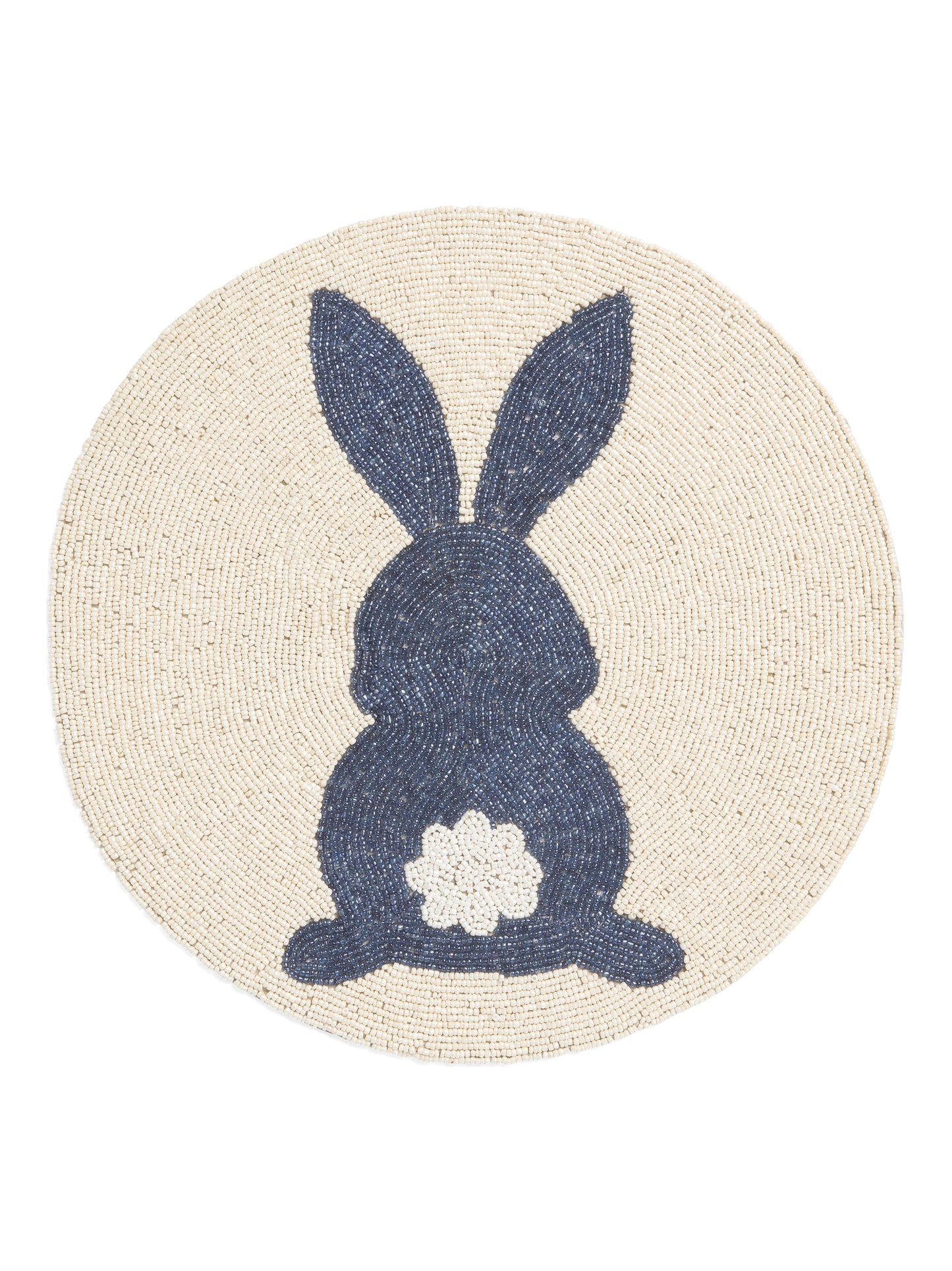 TIRAMISU Bunny Tails Beaded Placemat