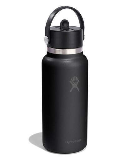 Hydro Flask 32 oz. Geniş Ağız Flex Saman Qapağı ilə Su Şişəsi