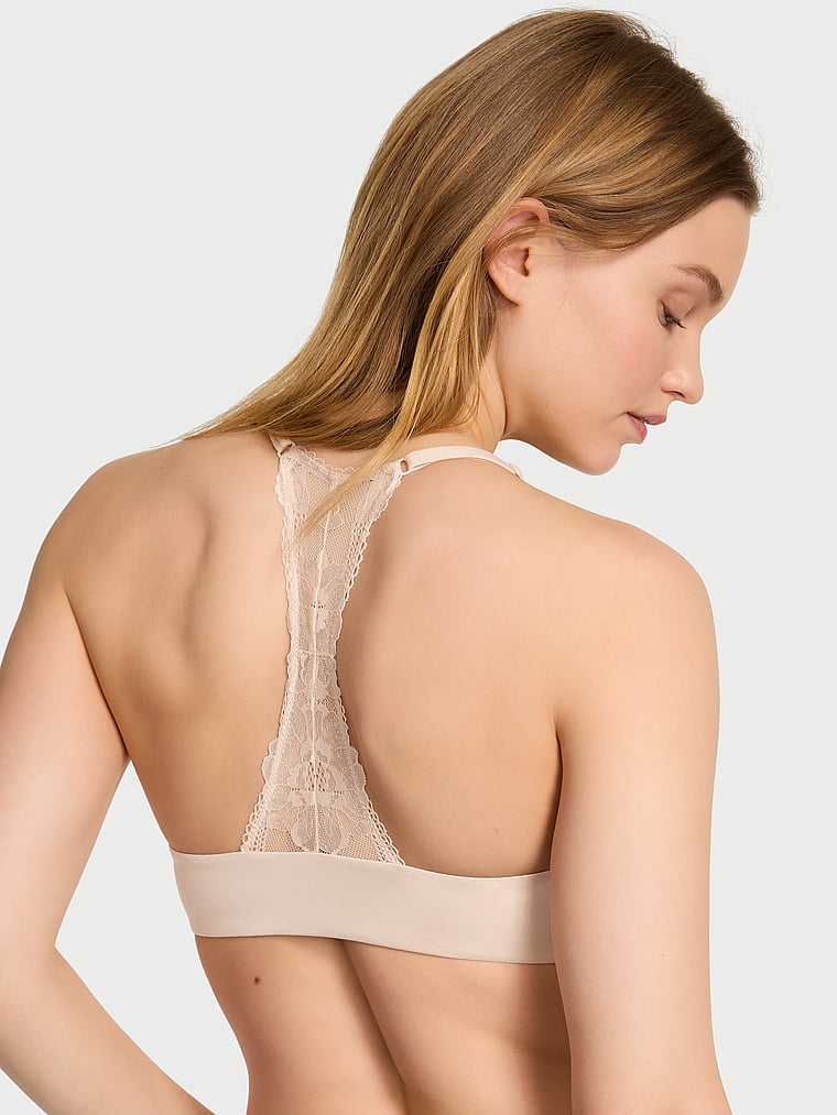 Victoria's Secret Açılı Dantel Racerback Demi Büstiyer
