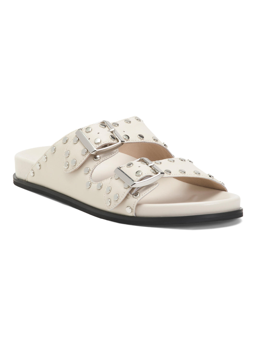 YOSI SAMRA Leather Nera Slide Sandal