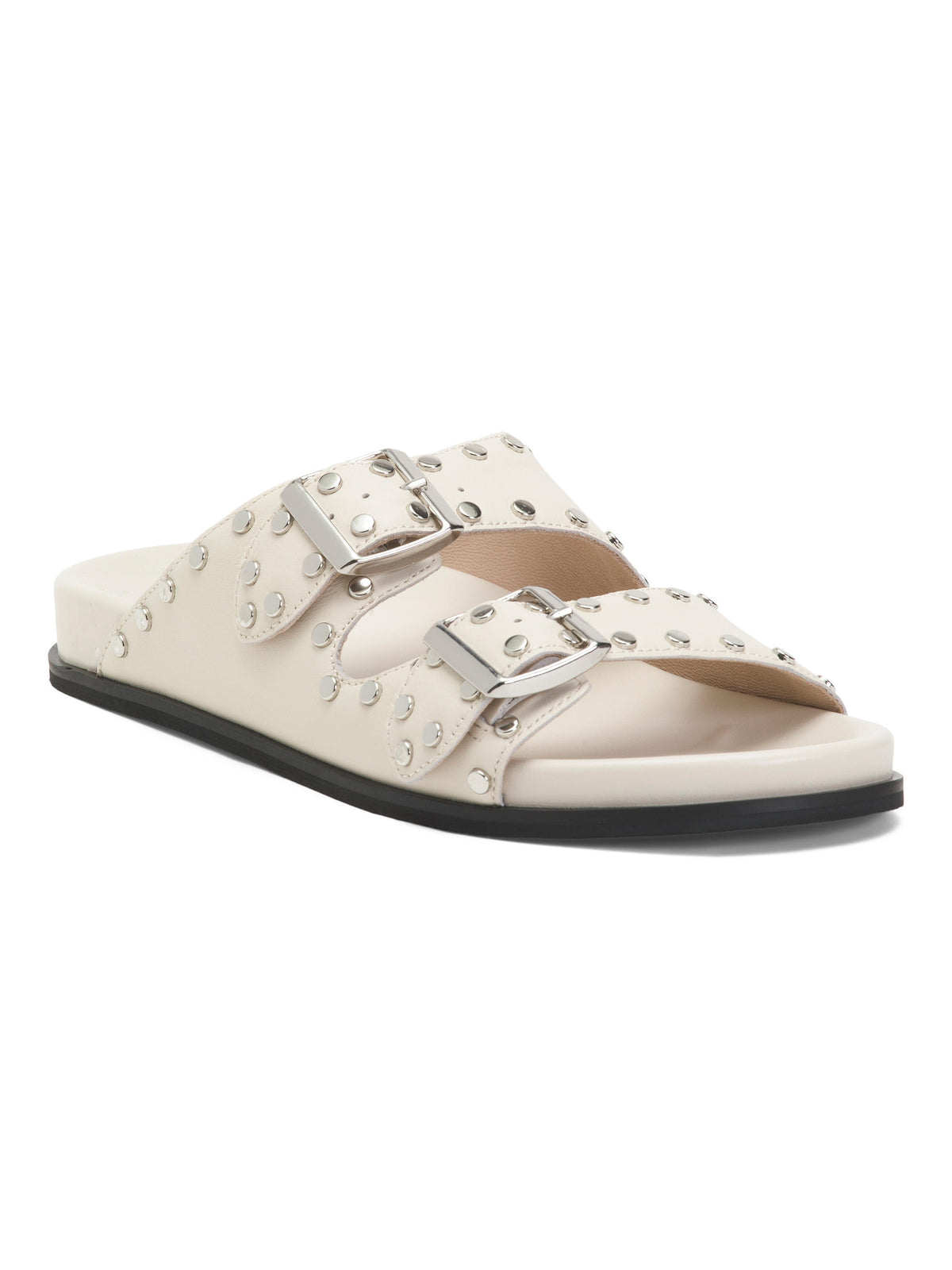 YOSI SAMRA Leather Nera Slide Sandal