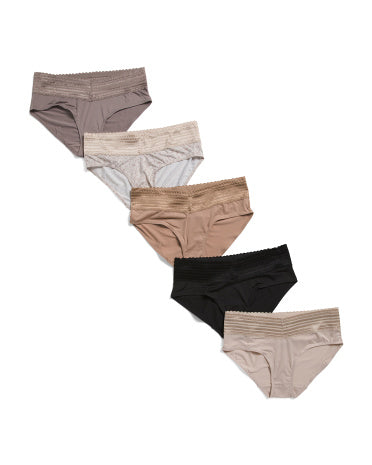 WARNERS 5'li Dantel Belli Hipster Slip