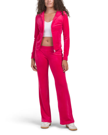 JUICY COUTURE 2 Parçalı Core Classic Buxta Huddi və Şalvar Dəsti