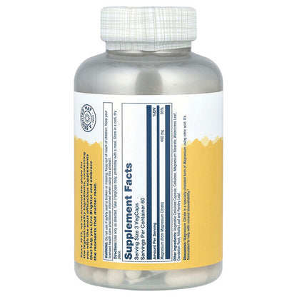 Solaray Magnesium Citrate 180 Vegcaps 133 Mg Kapsul