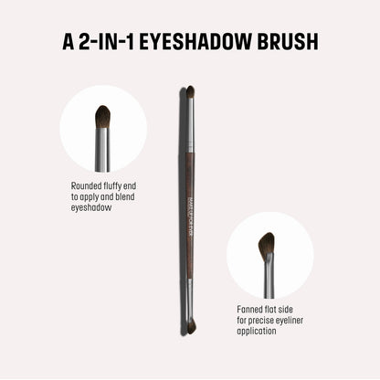 MAKE UP FOR EVER 262 Qoş Uclu Göz Kölgəsi və Eyeliner Fırçası