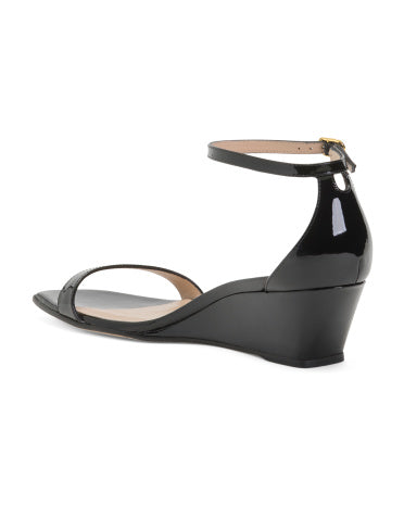 STUART WEITZMAN İspaniyada Hazırlanmış Patent Dəri Nudistcurve 50 Topuqlu Sandal