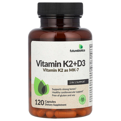 Futurebiotics Vitamin K2 D3 120 Kapsul