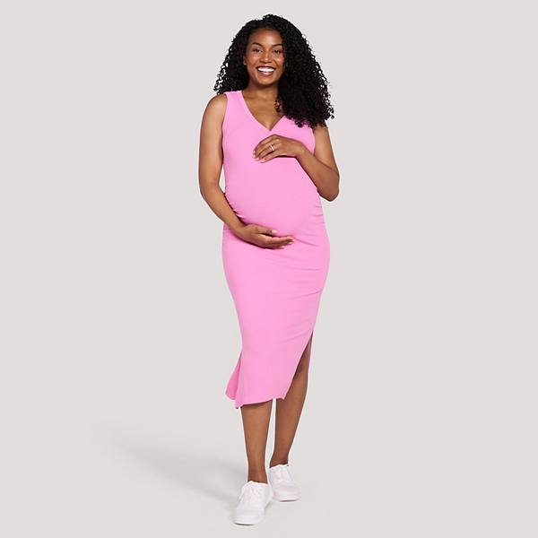 Motherhood® Henley Tank Midi Geyim