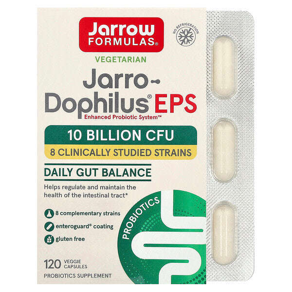 Jarrow Formulas Jarro Dophilus Eps 120 Veggie Caps 5 Milyar Cfu Per Kapsul YoxYox