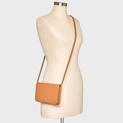 Flap Cell Phone Wallet - A New Day Qəhvəyi: Kabuk, Qısqac Bağlanması, Vahid Naxış