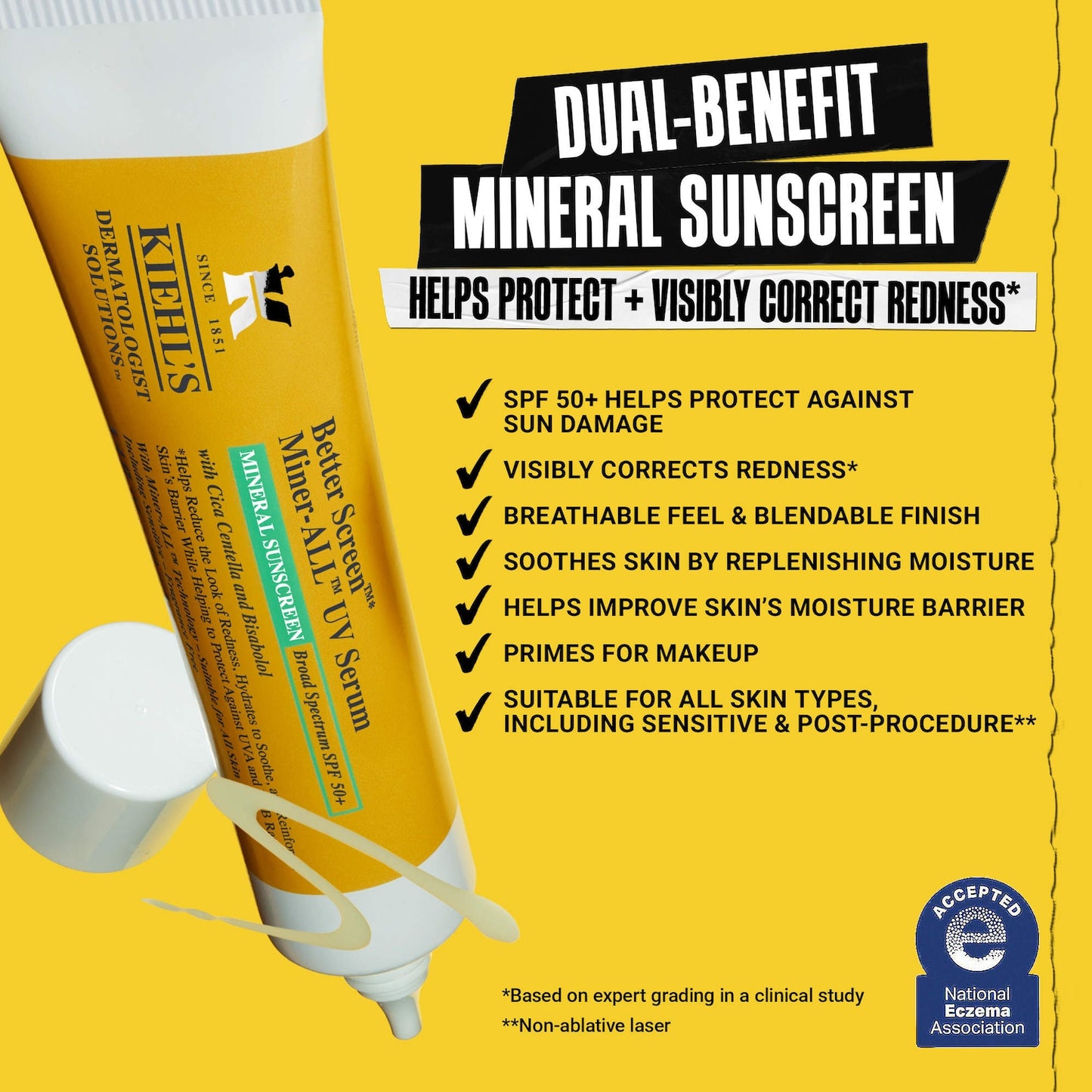 Kiehl's Since 1851 Better Screen Mineral UV Serumu SPF 50 Günəş Kremi