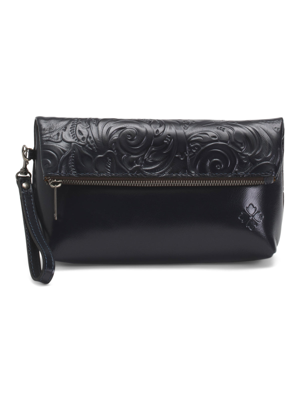 Leather Valerie Qatlanan Bilək Çantası