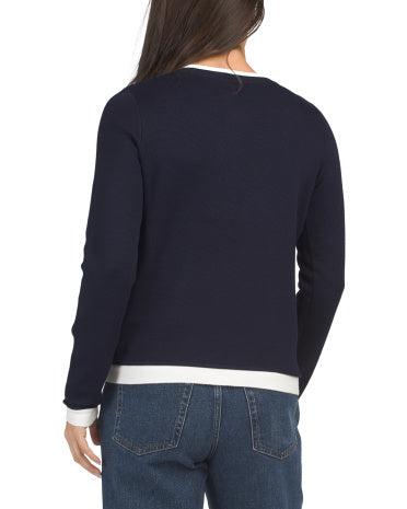 CYRUS Twofer Look Sweater