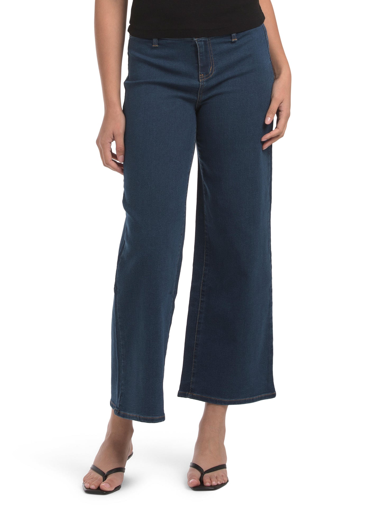 1822 DENIM Levi Geniş Paça Cins Şalvar Arxa Cib Cəbləri Ilə