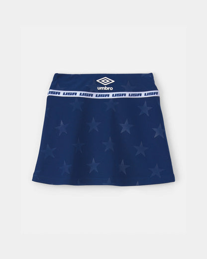 Carter's Umbro USA Qız Aktiv Ətəkli Şort - Tünd Mavi