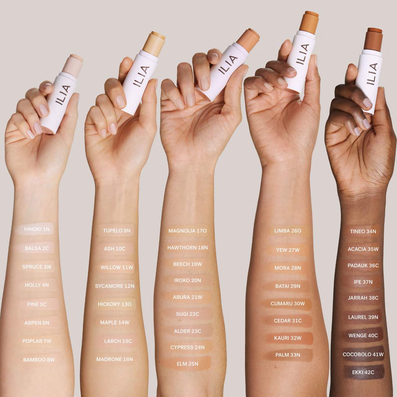 ILIA Skin Rewind Bulanıqlaştırıcı Tonal Krem və Concealer Sopa